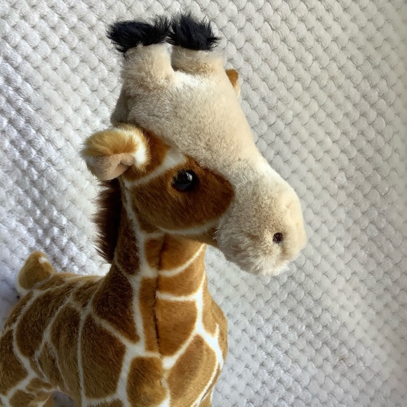 AURORA WORLD 2016 Standing Plush Giraffe Stuffed Animal Toy 14 Inches Tall - Picture 14 of 15